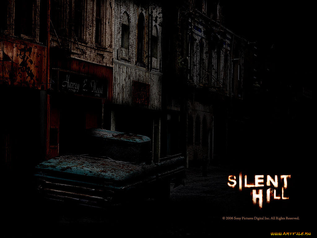 silent, hill, , 